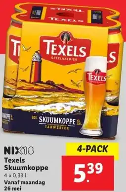 Lidl Texels Skuumkoppe aanbieding