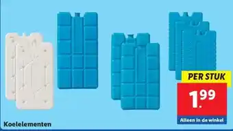 Lidl Koelelementen aanbieding