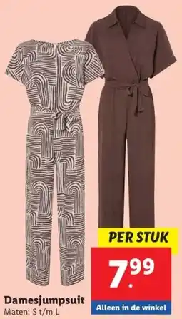 Lidl Damesjumpsuit aanbieding