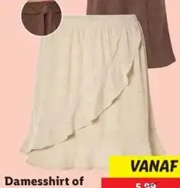 Lidl Dames rok aanbieding