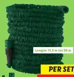 Lidl Flexibele tuin-slang-set aanbieding