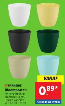 Lidl Bloempotten aanbieding