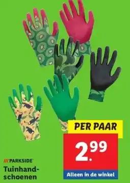 Lidl Tuinhand- schoenen aanbieding