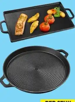 Lidl Gietijzeren BBQ-plaat- of pan aanbieding