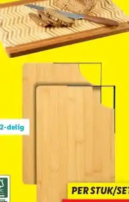 Lidl Bamboe snijplanken aanbieding