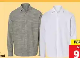 Lidl Heren- overhemd aanbieding