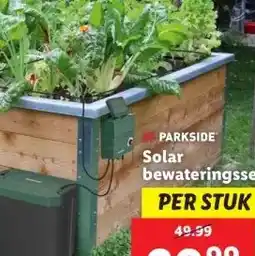 Lidl Solar bewateringsset aanbieding