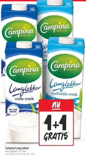Jumbo Campina Lang Lekker aanbieding