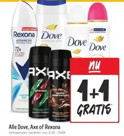 Jumbo Alle Dove, Axe of Rexona aanbieding