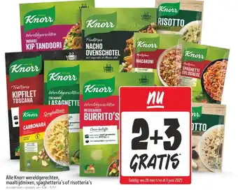 Jumbo Alle Knorr wereldgerechten, maaltijdmixen, spaghetteria's of risotteria's aanbieding