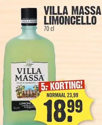 Super Dirck 3 VILLA MASSA LIMONCELLO aanbieding