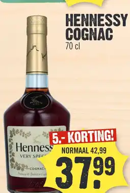 Super Dirck 3 HENNESSY COGNAC aanbieding