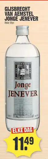 Super Dirck 3 GIJSBRECHT VAN AEMSTEL JONGE JENEVER aanbieding