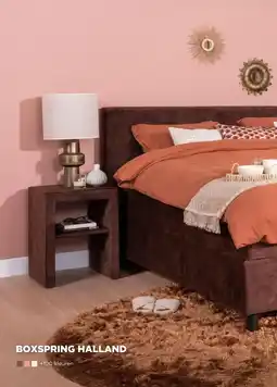 TotaalBED BOXSPRING HALLAND aanbieding