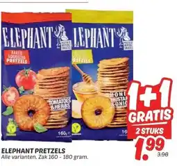 Dekamarkt ELEPHANT PRETZELS aanbieding