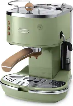 Bol.com De'Longhi Icona Vintage ECOV311.GR - Pistonmachine - Groen aanbieding