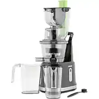 Amazon Princess 202045 Easy Fill Slowjuicer – Extra grote vulopening – Hoge sapopbrengst, Zilver aanbieding