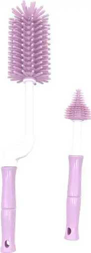 Bol.com Bo Jungle B-Bottle Roze Siliconen Flessenborstel Set B540210 aanbieding