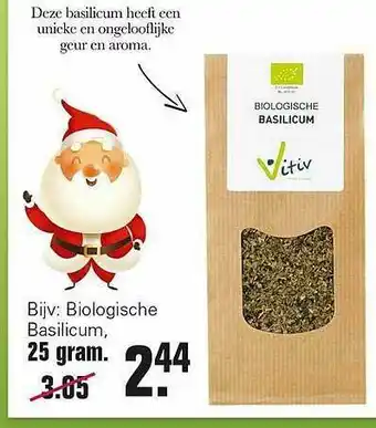 De Online Drogist Biologische Basilicum aanbieding