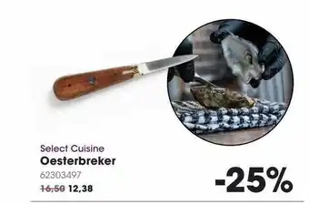 HANOS Select Cuisine Oesterbreker aanbieding