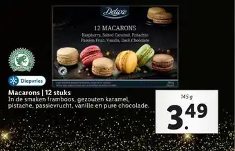 Lidl Deluxe Macarons | 12 Stuks aanbieding