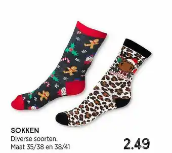 Xenos Sokken aanbieding