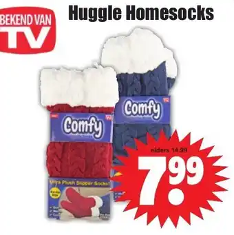 Dirk Huggle Homesocks aanbieding