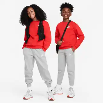 Foot Locker Nike Club Unisex Broeken - Grijs - Maat: 128 - 137 CM - Foot Locker aanbieding