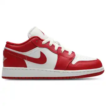 Foot Locker Jordan Aj1 Low Unisex Schoenen - Wit - Maat: 36.5 - Leer - Foot Locker aanbieding