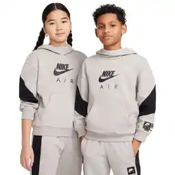 Foot Locker Nike Air Unisex Hoodies - Grijs - Maat: 122 - 128 CM - Foot Locker aanbieding