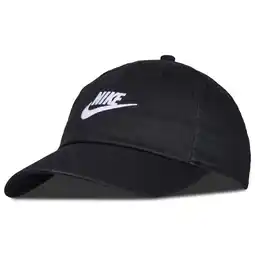 Foot Locker Nike Heritage 86 Futura Wash Unisex Petten - Zwart - Maat: S/M - Foot Locker aanbieding