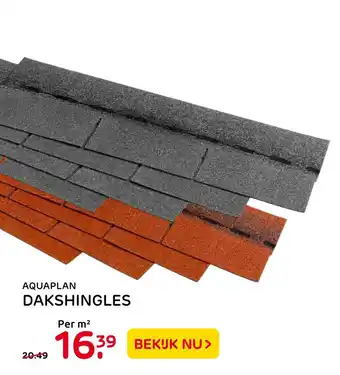 Praxis Aquaplan Dakshingles aanbieding