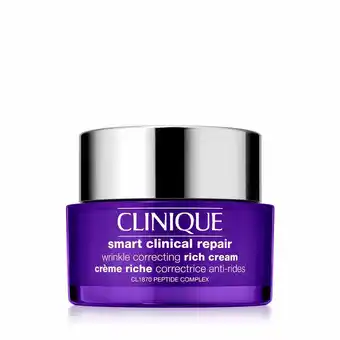 Parfumerie Clinique Smart Clinical Repair Wrinkle Correcting Rich Cream 50 ml aanbieding