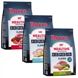 Zooplus 3x1kg Rund, Pens & Vis Rocco Mealtime Hondenvoer aanbieding