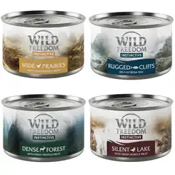 Zooplus 6 x 140 g Wild Freedom Instinctive Misty Mountains - Gemengd pakket Katten Natvoer aanbieding
