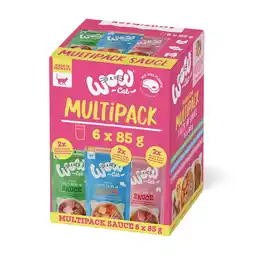 Zooplus Voordeelpakket 24 x 85 g WOW Cat Filets in Saus kattenvoer nat aanbieding