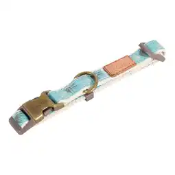 Zooplus Zolux Taiga halsband, maat blauw M: 30-51cm nekomtrek, 20mm hond aanbieding