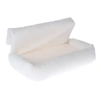 Zooplus TIAKI verwarmd ligbed Cosy witte kat aanbieding