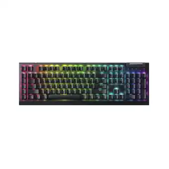 MediaMarkt Razer Blackwidow V4 X Yellow Switch Qwerty Mechanical Bedraad Gamingtoetsenbord Zwart aanbieding