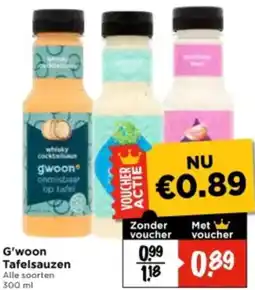 Vomar Voordeelmarkt G'woon Tafelsauzen aanbieding