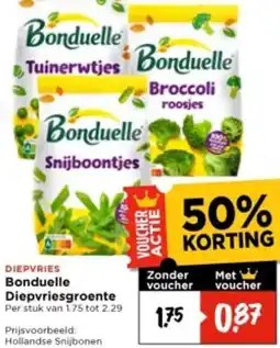 Vomar Voordeelmarkt Bonduelle Diepvriesgroente aanbieding
