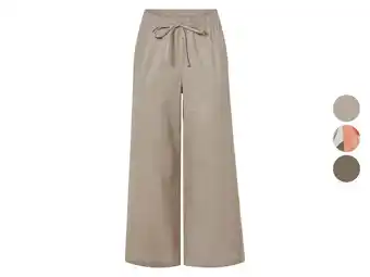 Lidl esmara Linnen dames broek - Plus size aanbieding