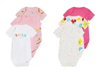 Lidl lupilu 3 baby rompers aanbieding