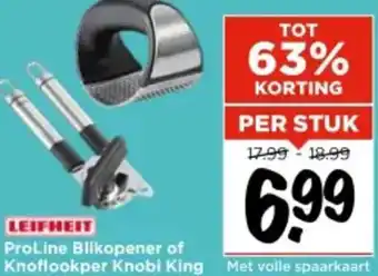 Vomar Voordeelmarkt ProLine Blikopener of Knoflookper Knobi King aanbieding