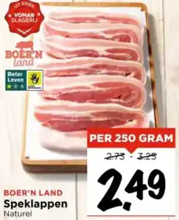 Vomar Voordeelmarkt Speklappen aanbieding