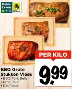 Vomar Voordeelmarkt BBQ Grote Stukken Vlees aanbieding