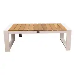 Van Cranenbroek Tafel Foxton 116x60cm wit aanbieding
