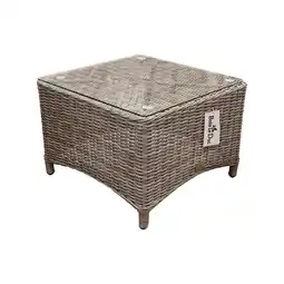 Van Cranenbroek Tafel bijzet Aprano 57x57 cm White Grey Bois le Duc aanbieding