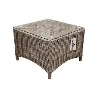 Van Cranenbroek Tafel bijzet Aprano 57x57 cm White Grey Bois le Duc aanbieding