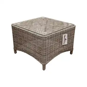 Van Cranenbroek Tafel bijzet Aprano 57x57 cm White Grey Bois le Duc aanbieding